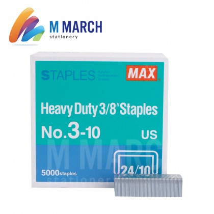 MAX Staples Heavy Duty 3/8" - 24/10 ( 3-10 )