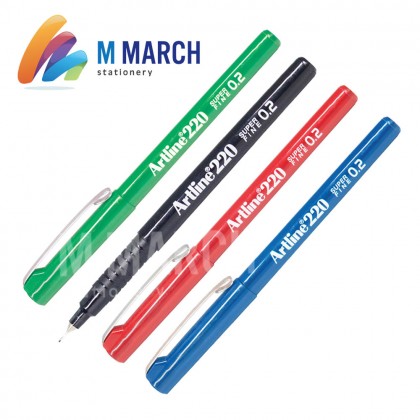 ARTLINE Writing Pen (EK-220N) [Super Fine] 0.2