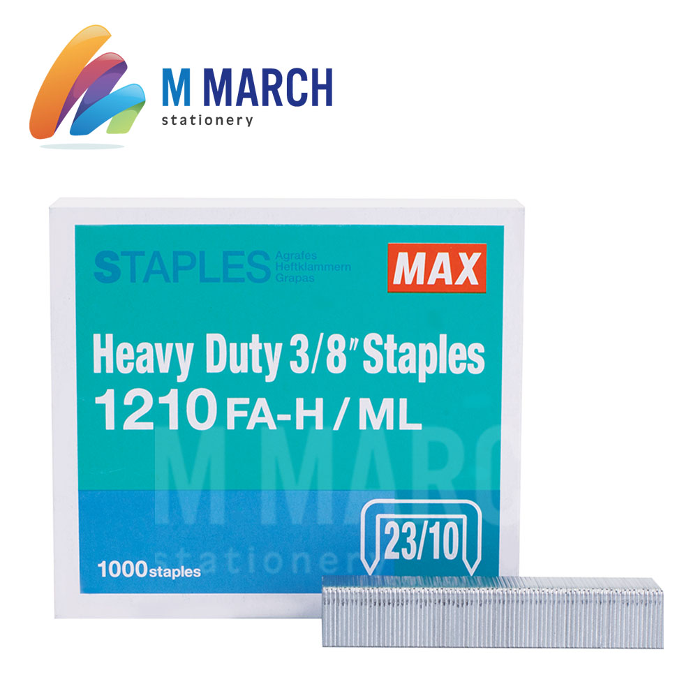 MAX Staples Heavy Duty 3/8" 23/10 ( 1210 FAH )